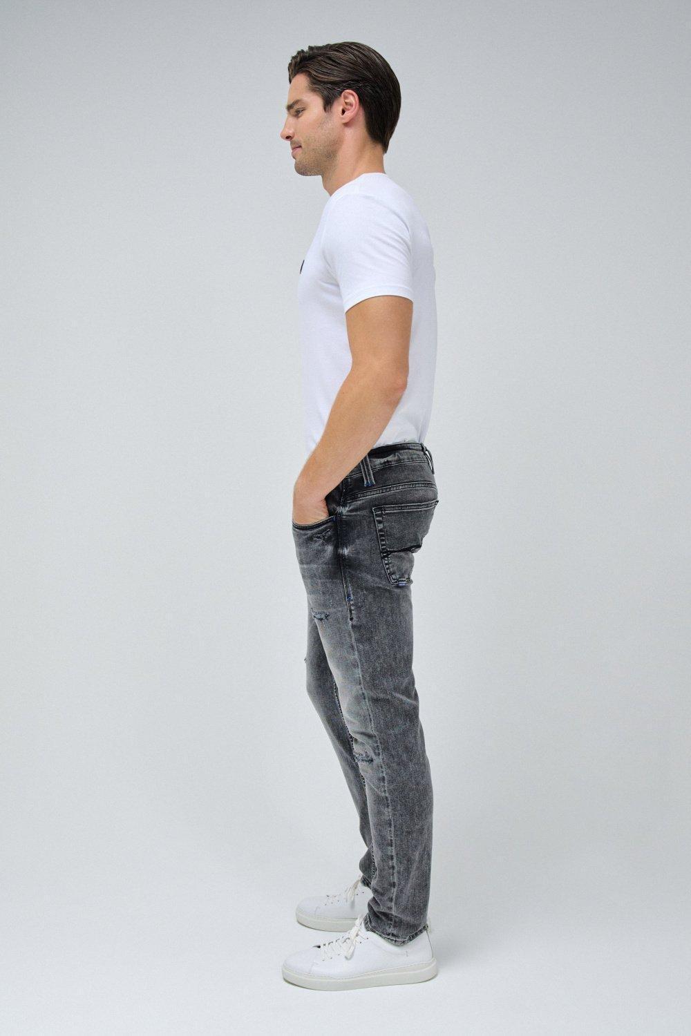 Black Craftseries Slim Fit Jeans, , large image number 2