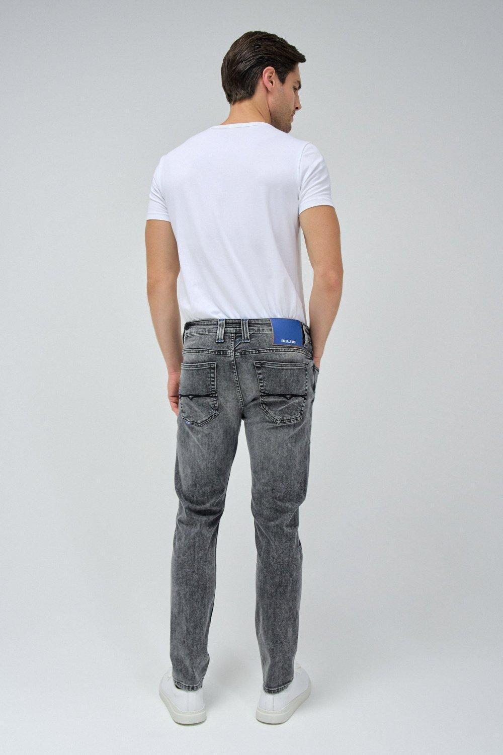 Black Craftseries Slim Fit Jeans, , large image number 3