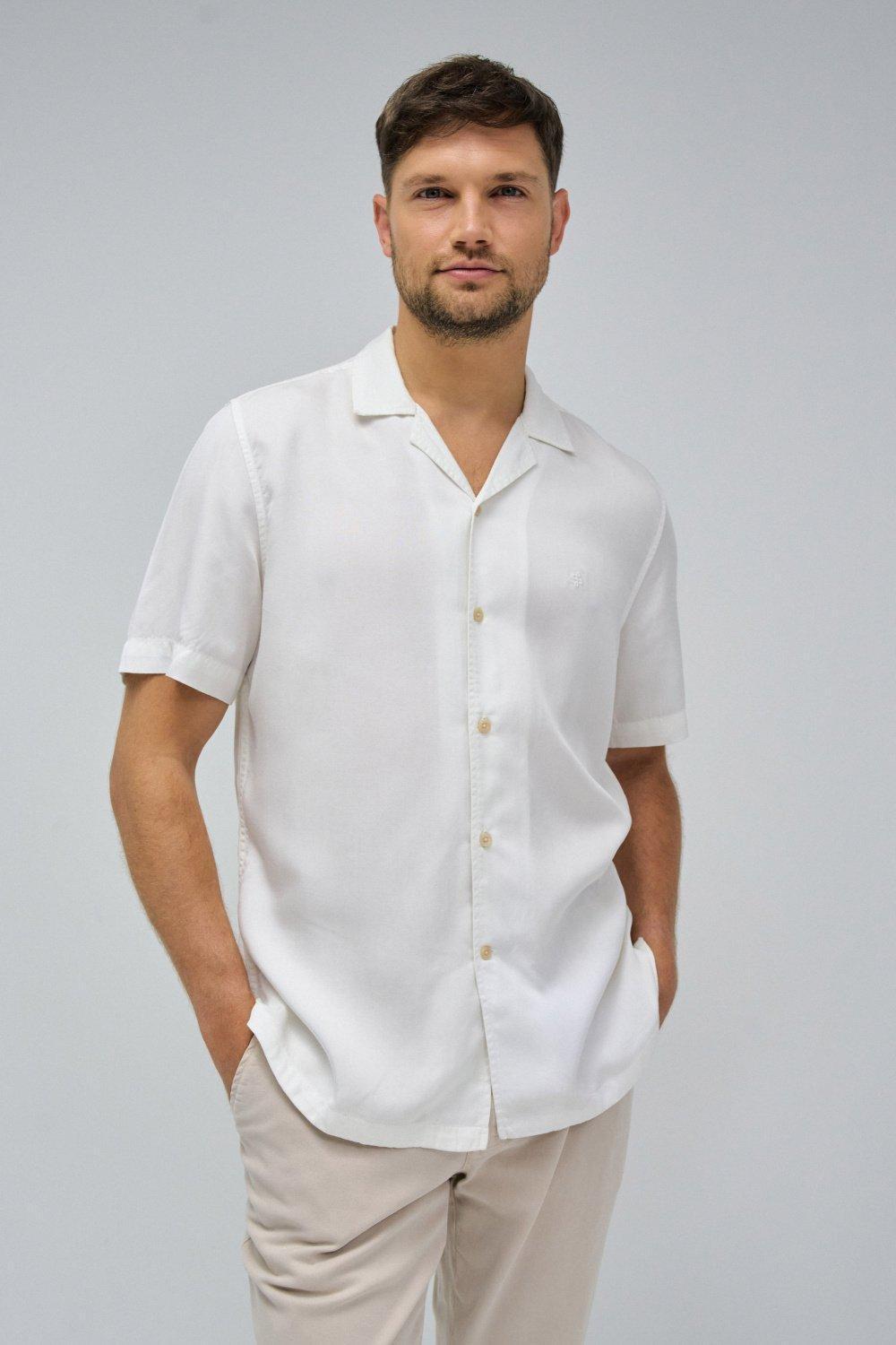 Casual Vacation Shirt, Pearl, large image number 0