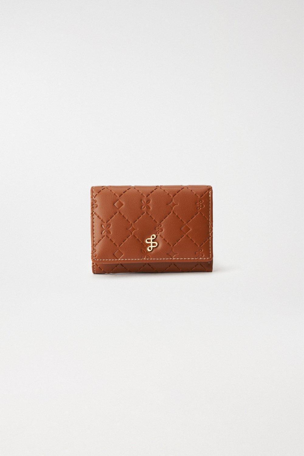 Brown Logo Wallet, 2101_920, large image number 0