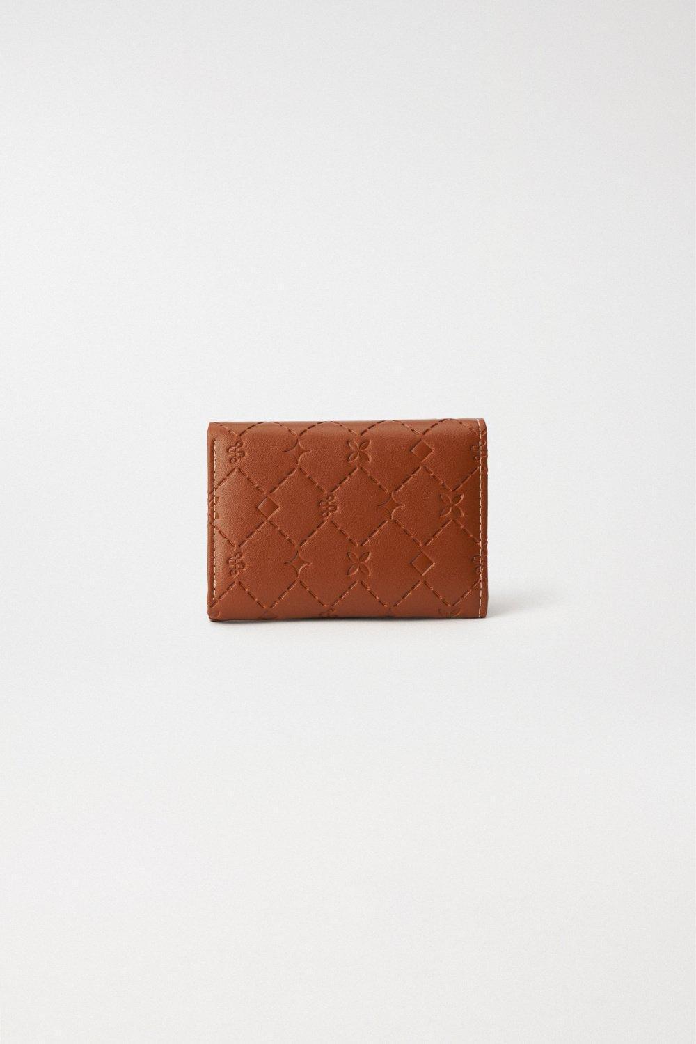 Brown Logo Wallet, 2101_920, large image number 2
