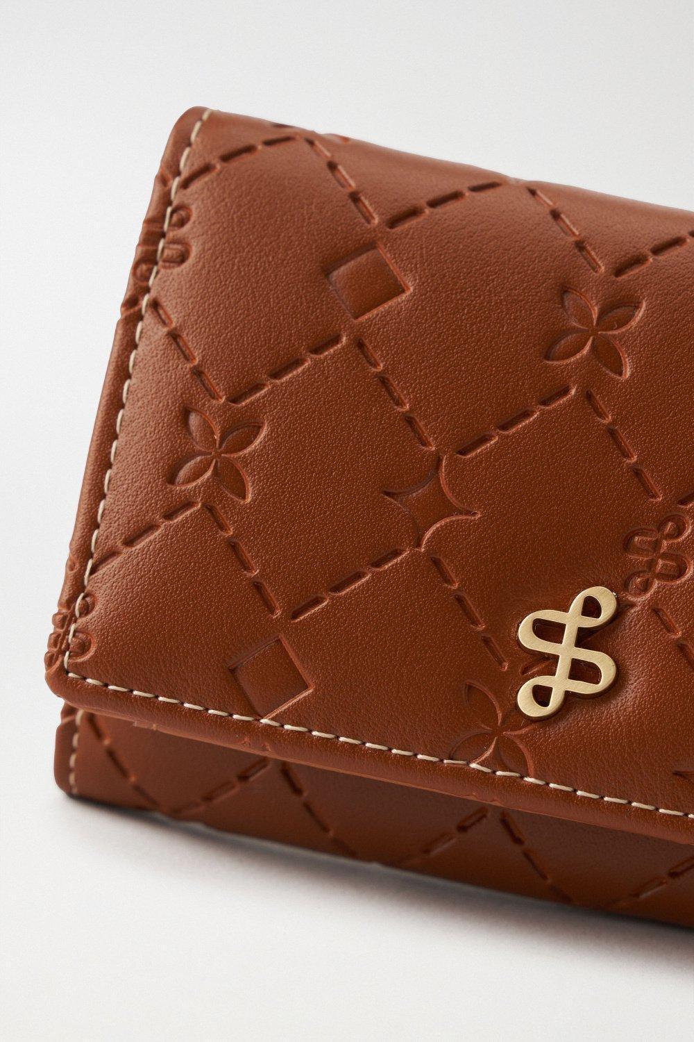 Brown Logo Wallet, 2101_920, large image number 4