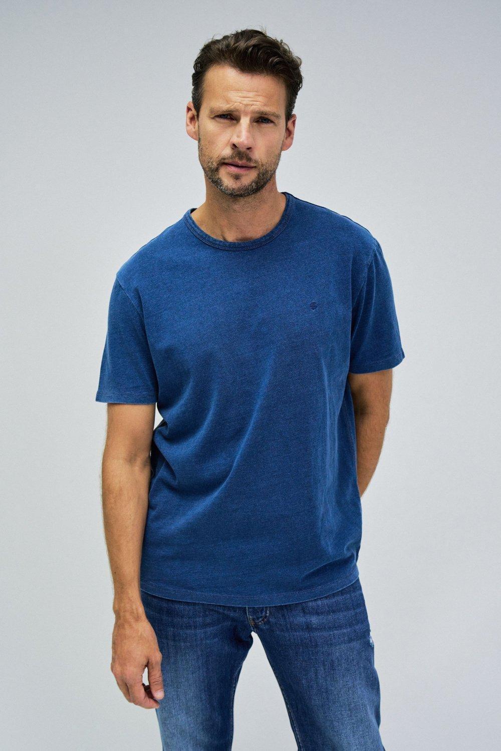 Printed T-Shirt, Navy, large image number 0