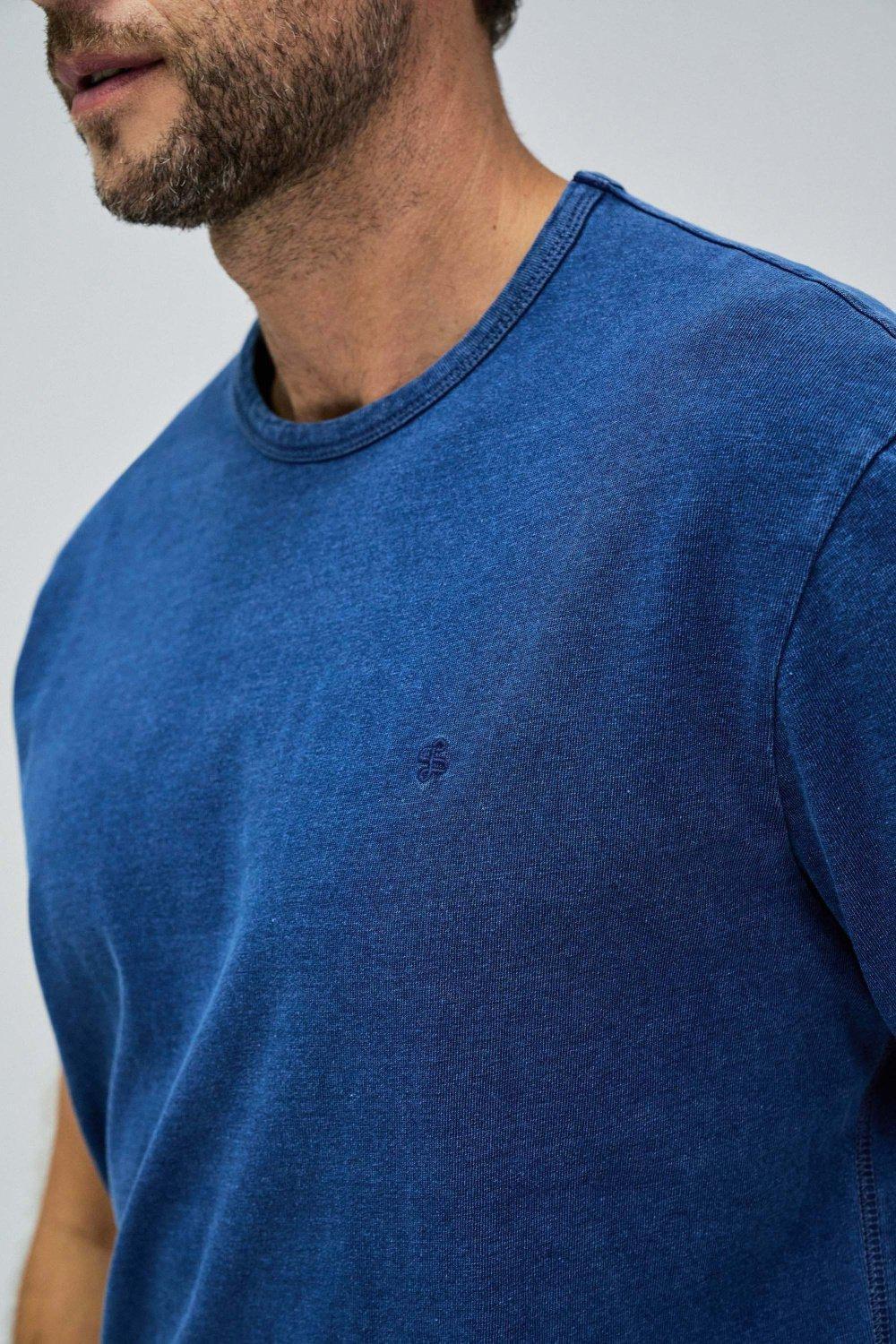 Printed T-Shirt, Navy, large image number 4