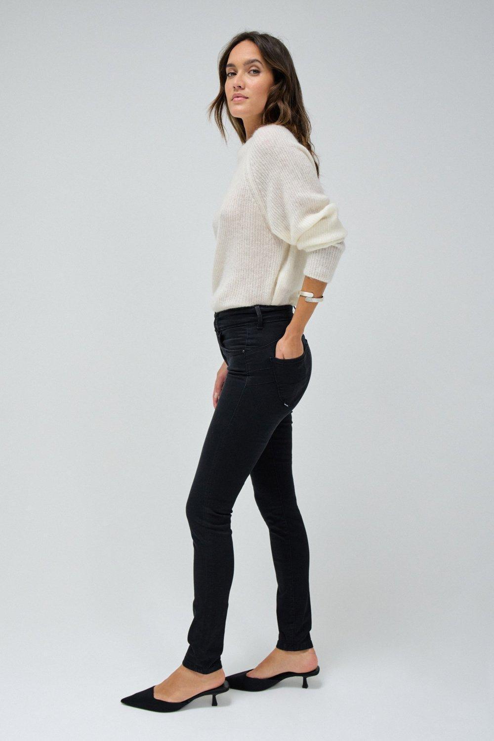 Jeans Secret Push In Soft Touch, Black, large image number 2