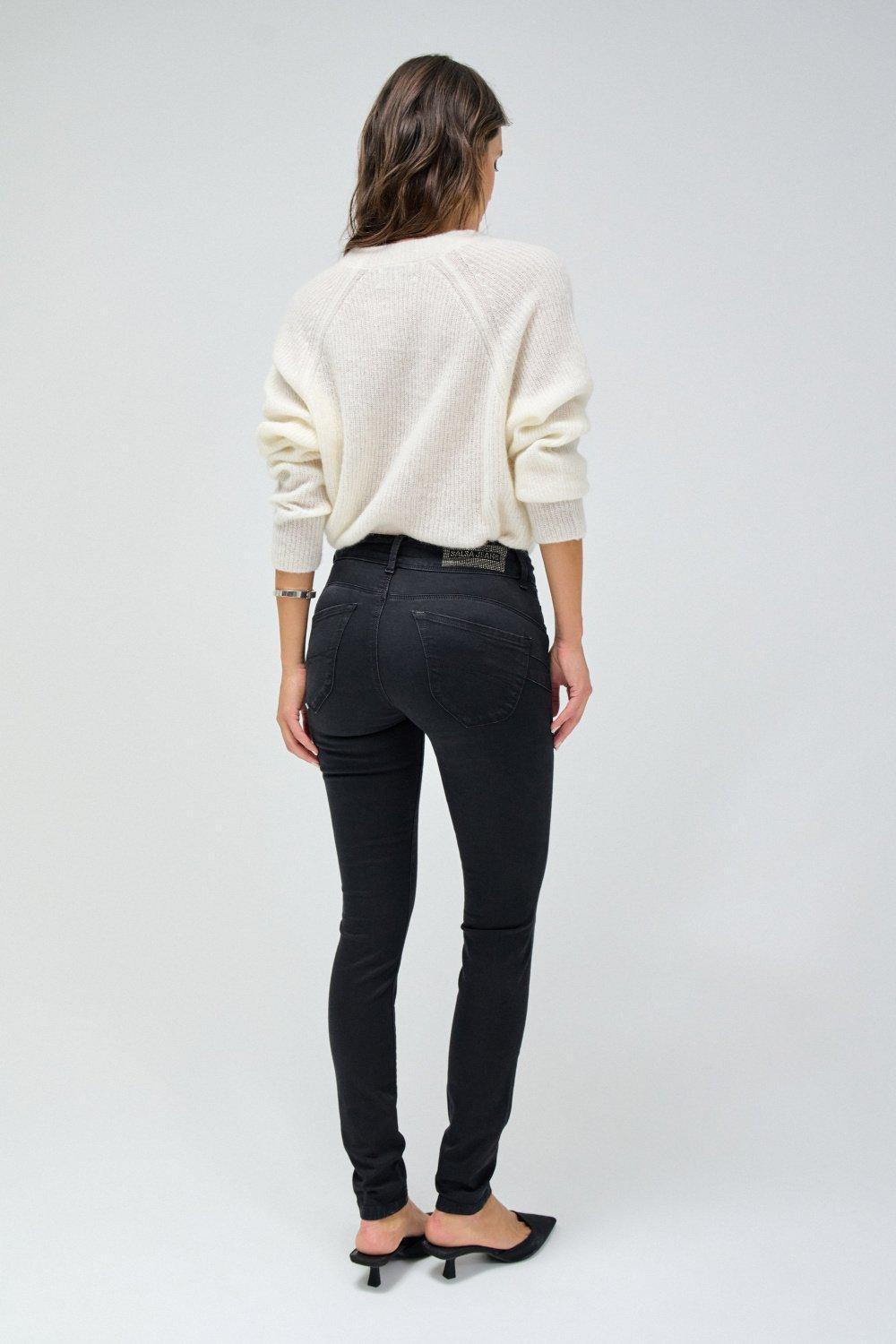 Jeans Secret Push In Soft Touch, Black, large image number 3