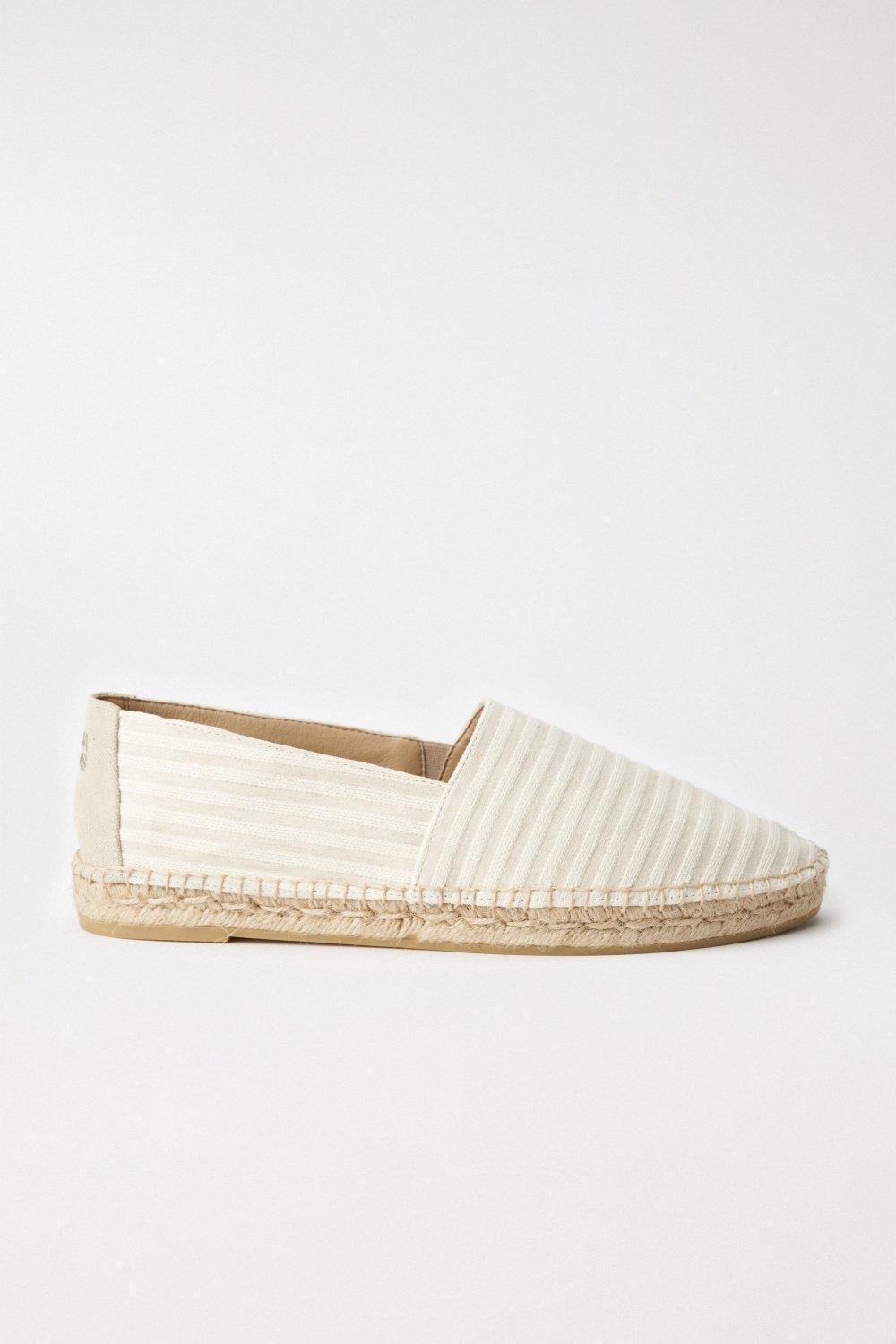 Beige Espadrilles With Stripes, , large image number 0