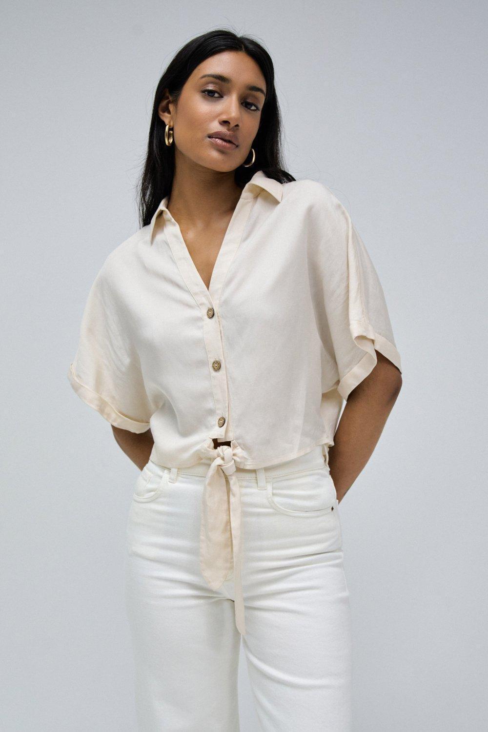 White Lightdenim Shirt, , large image number 0