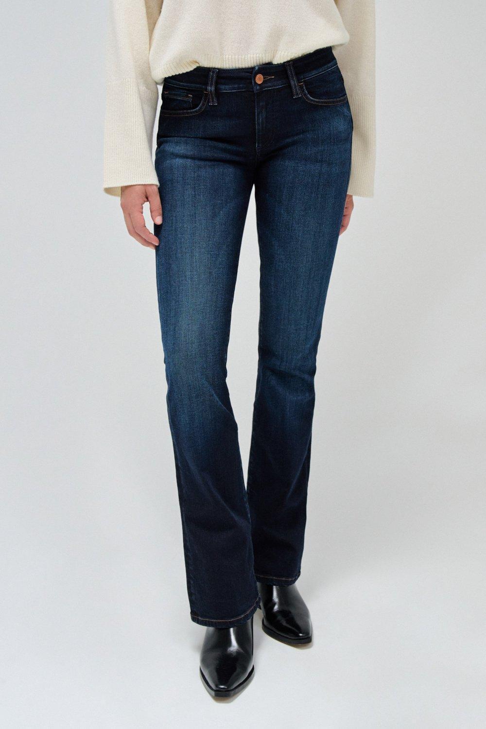 BLUE WONDER PUSH UP BOOTCUT JEANS, , large image number 0
