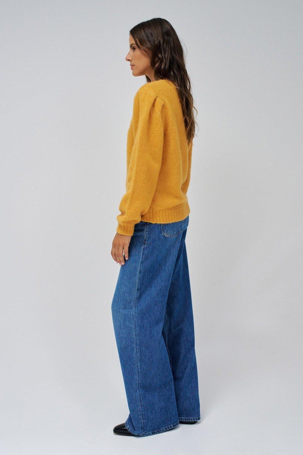 Floral Jumper, Yellow, large image number 2