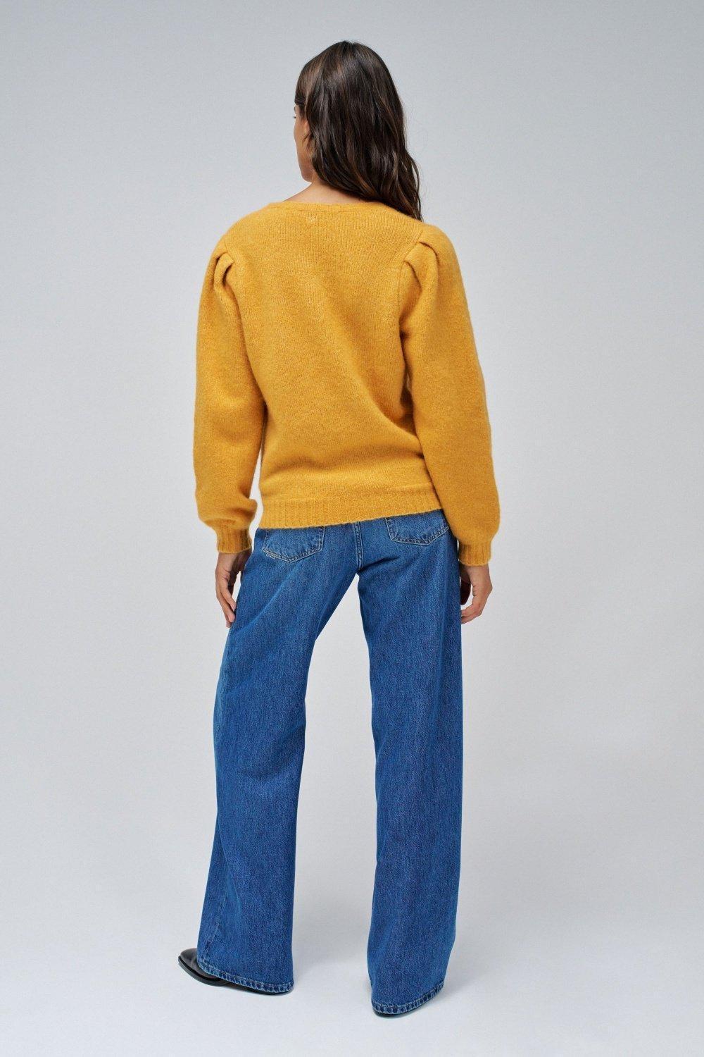 Floral Jumper, Yellow, large image number 3