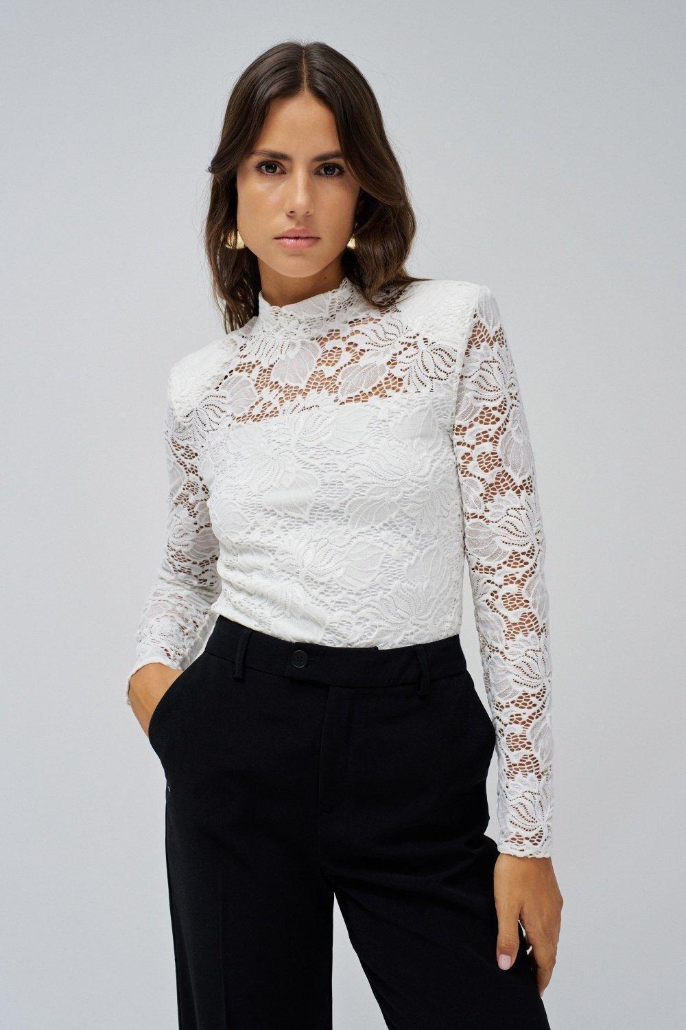 Guipure Jumper Sweater, , large image number 0