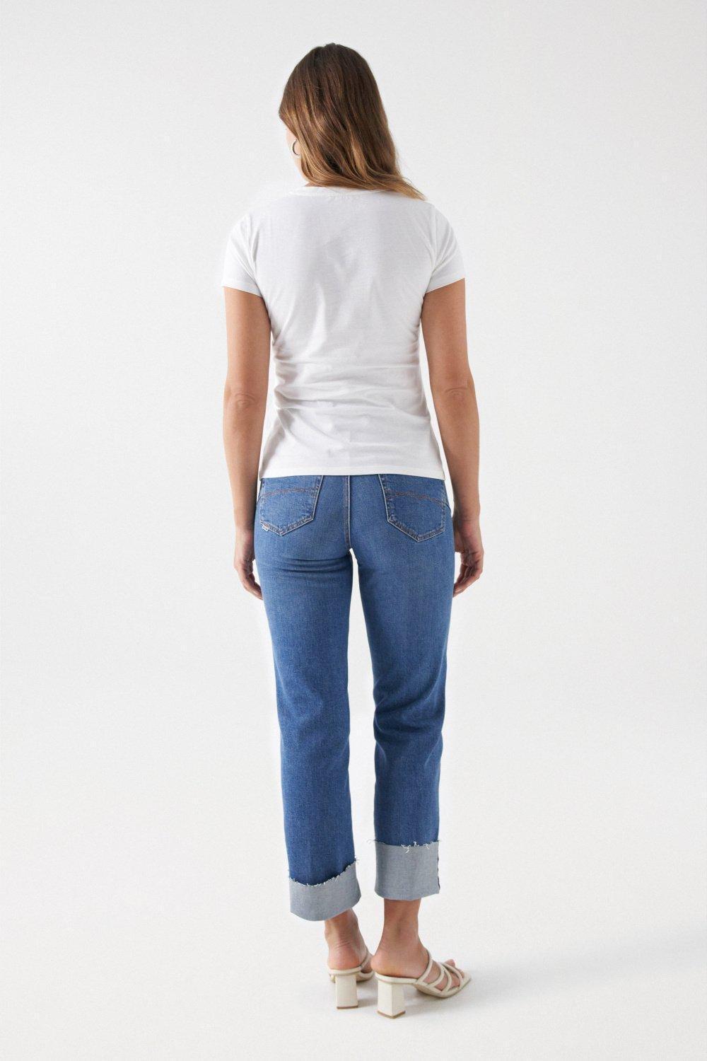 Floral Print T-Shirt, Pearl, large image number 3