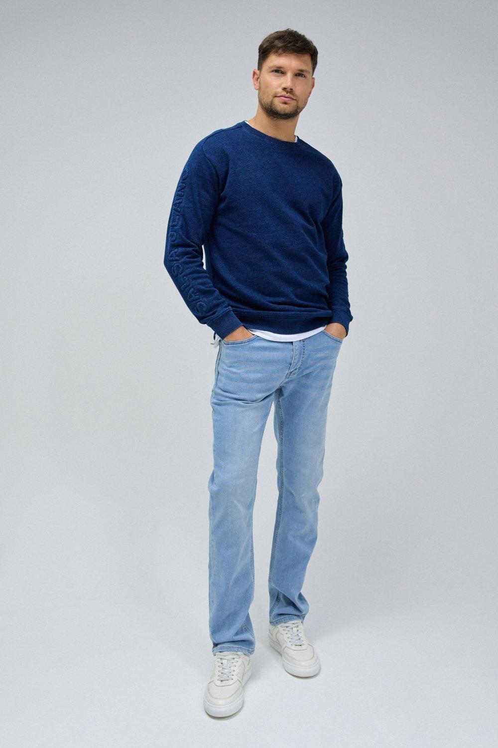 Blue REGULAR JOGGER S-ACT ICE BLEACH, , large image number 1