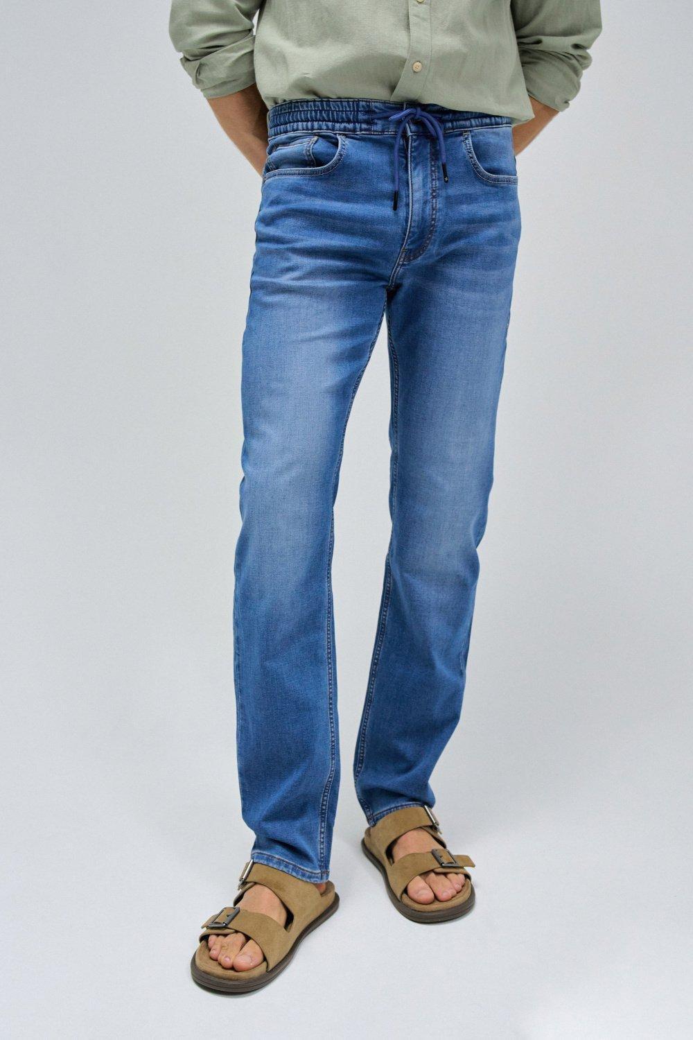 Blue REGULAR JOGGER S-A MEDIUM LIGHT, , medium