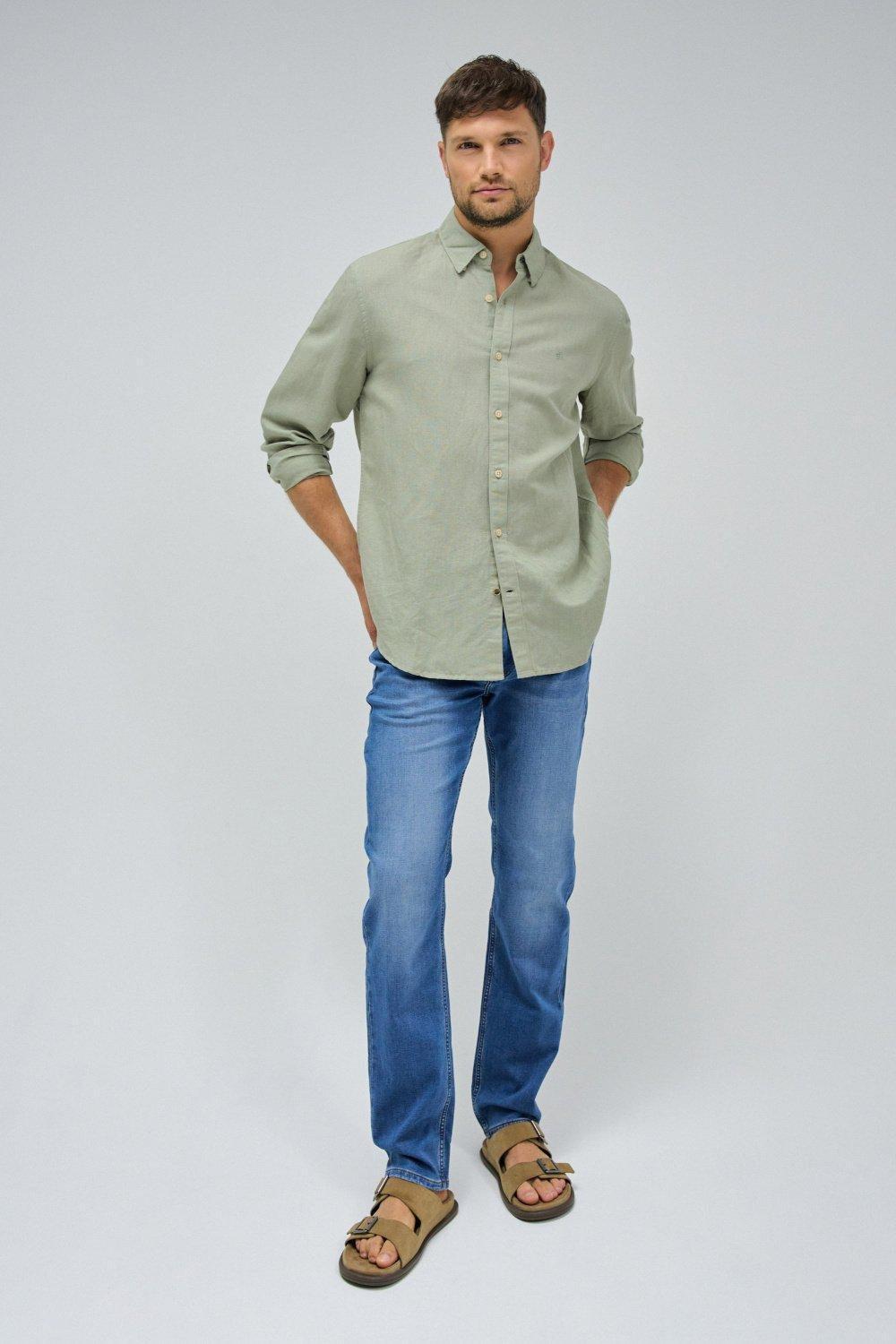 Blue REGULAR JOGGER S-A MEDIUM LIGHT, , large image number 1