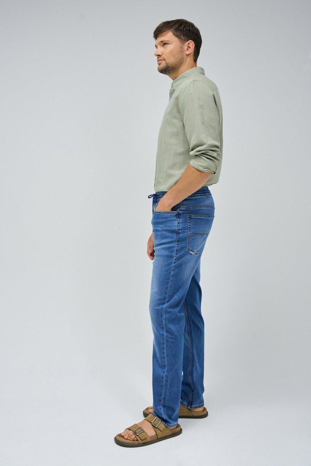 Blue REGULAR JOGGER S-A MEDIUM LIGHT, , large image number 2