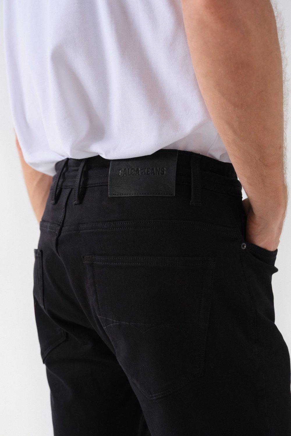 Black Low Waist Shorts, No Colour, large image number 4