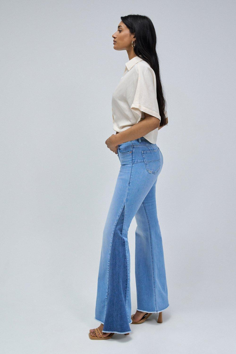 Ed Denim Flare, Blue, large image number 2