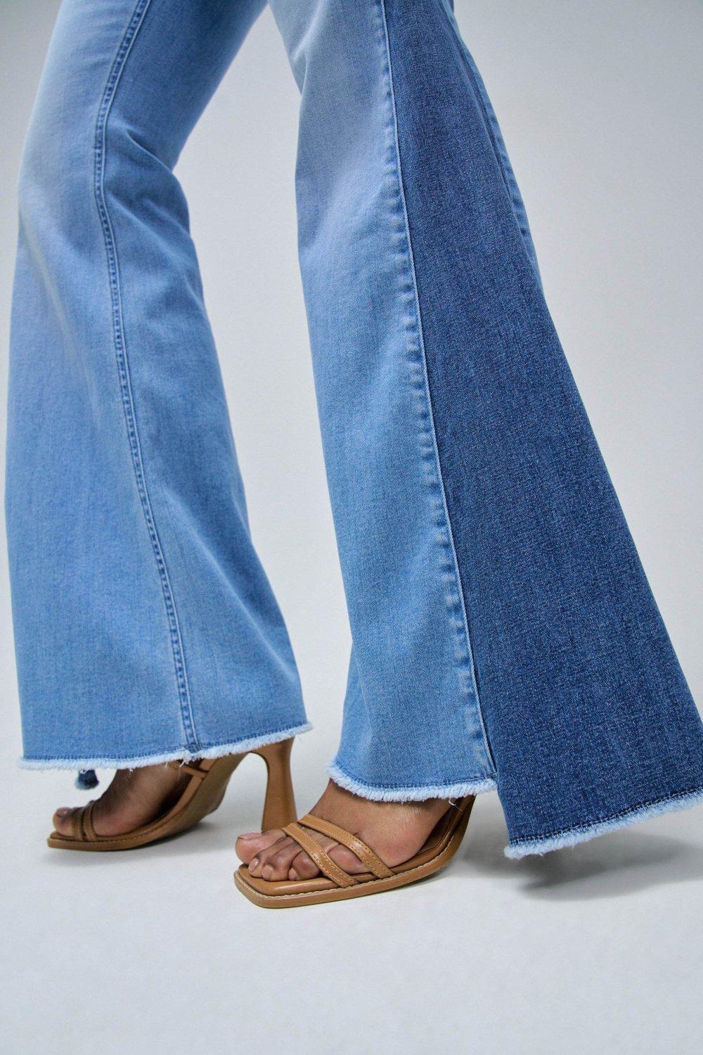 Ed Denim Flare, Blue, large image number 4