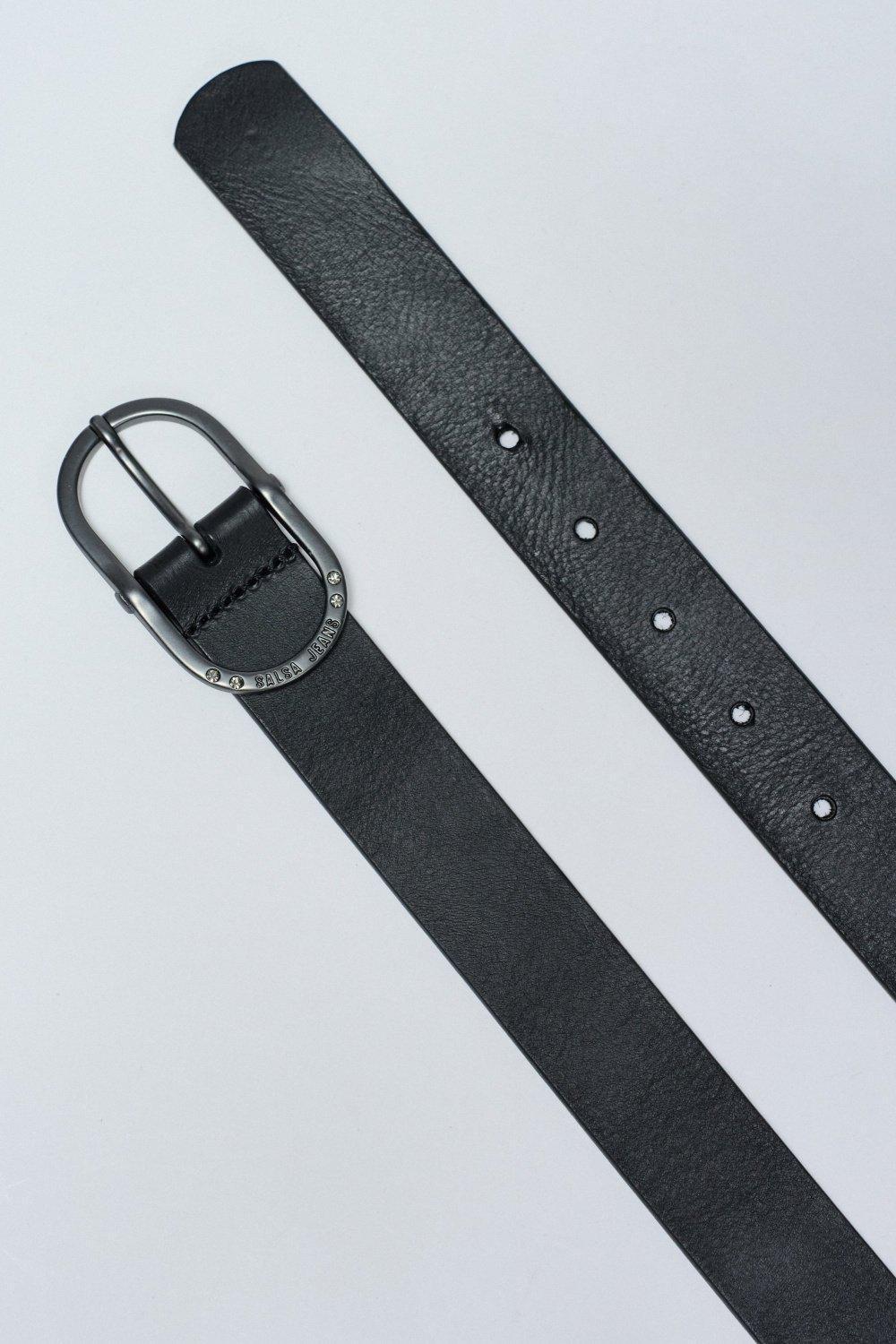 Leather Belt&nbsp;, Black, large image number 3