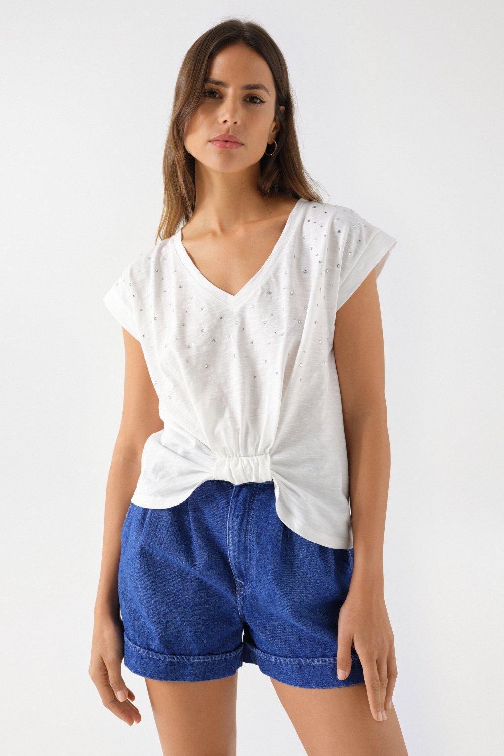 Detailed Regular T-Shirt, , large image number 0