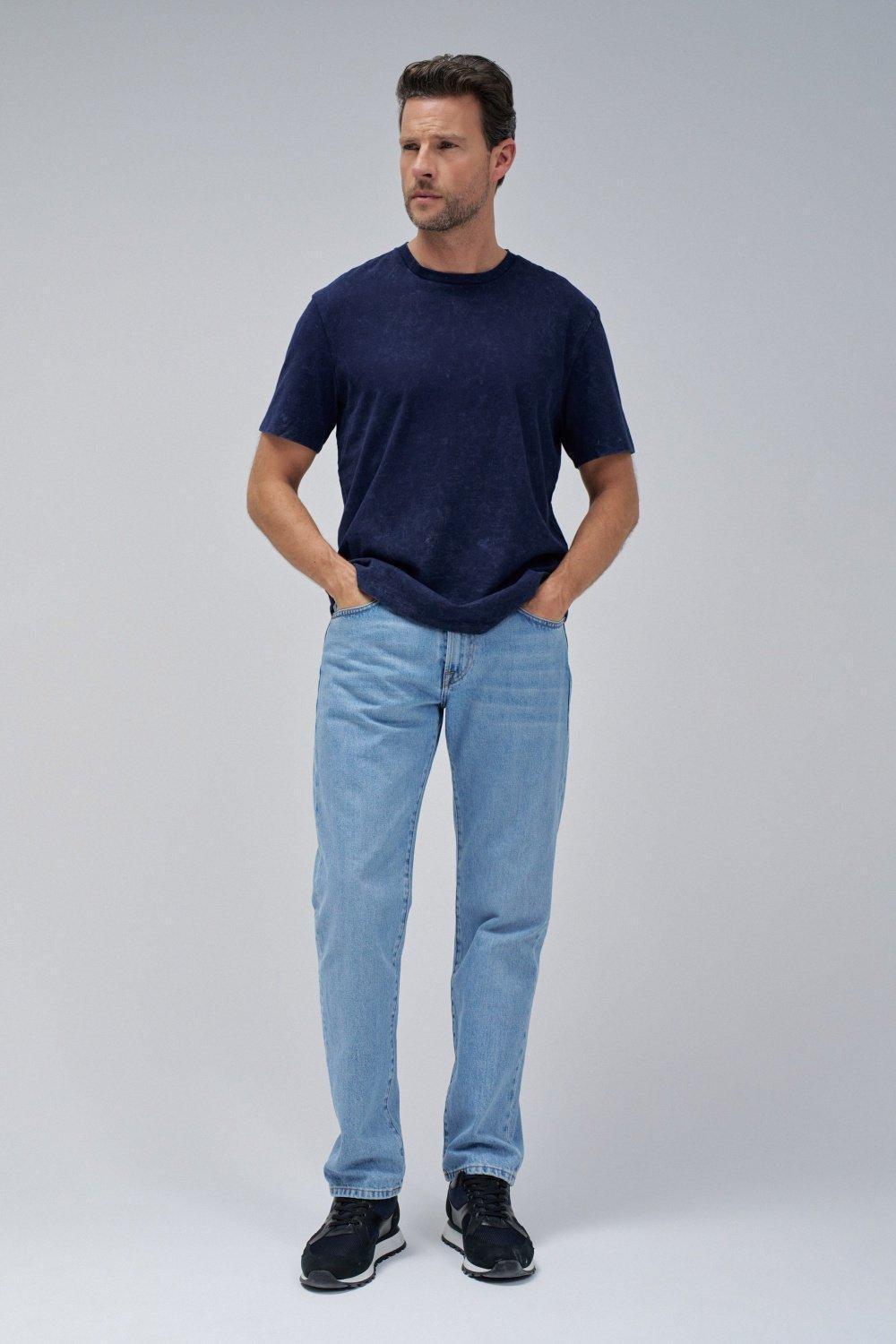 Solid Basic Casual T-Shirt, , large image number 1