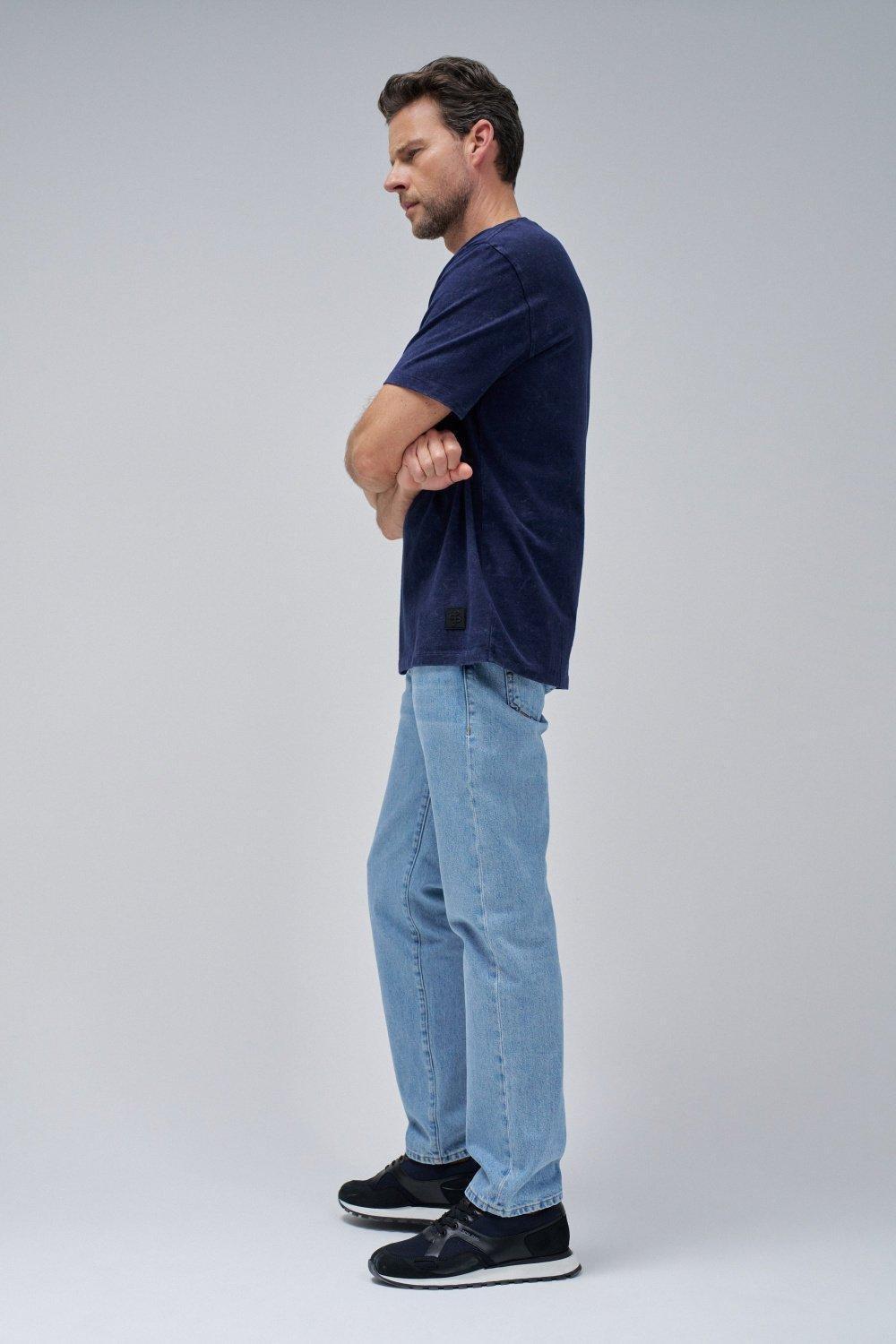 Solid Basic Casual T-Shirt, , large image number 2