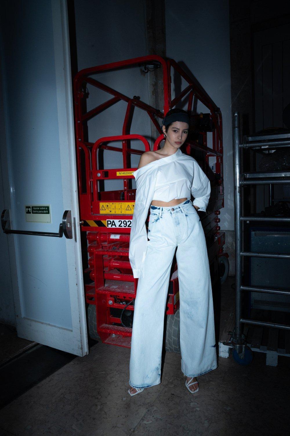 Exclusive Edition True Wide Jeans, Blue, large image number 2