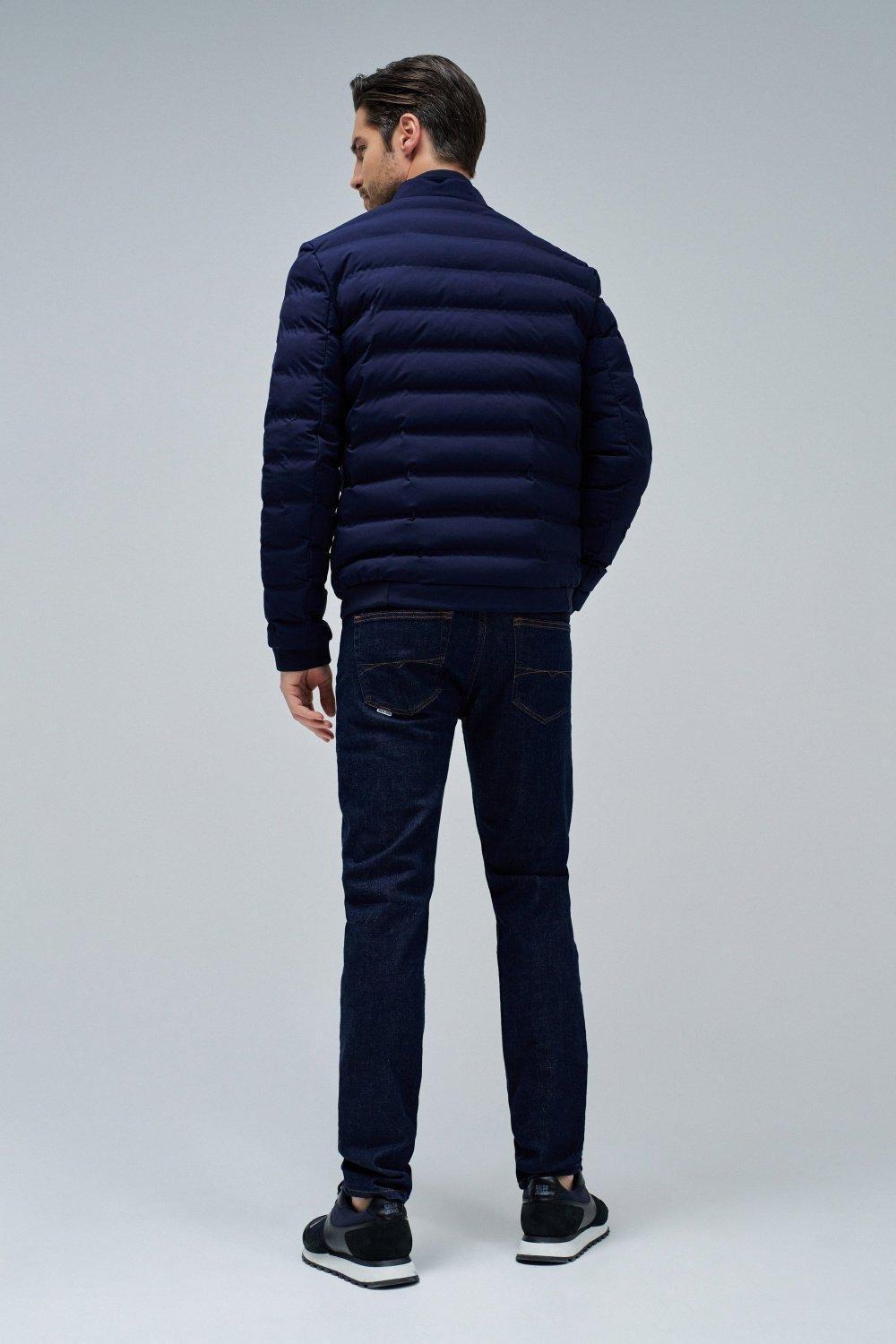 Blue Light Padded Puffer Jacket, , large image number 3