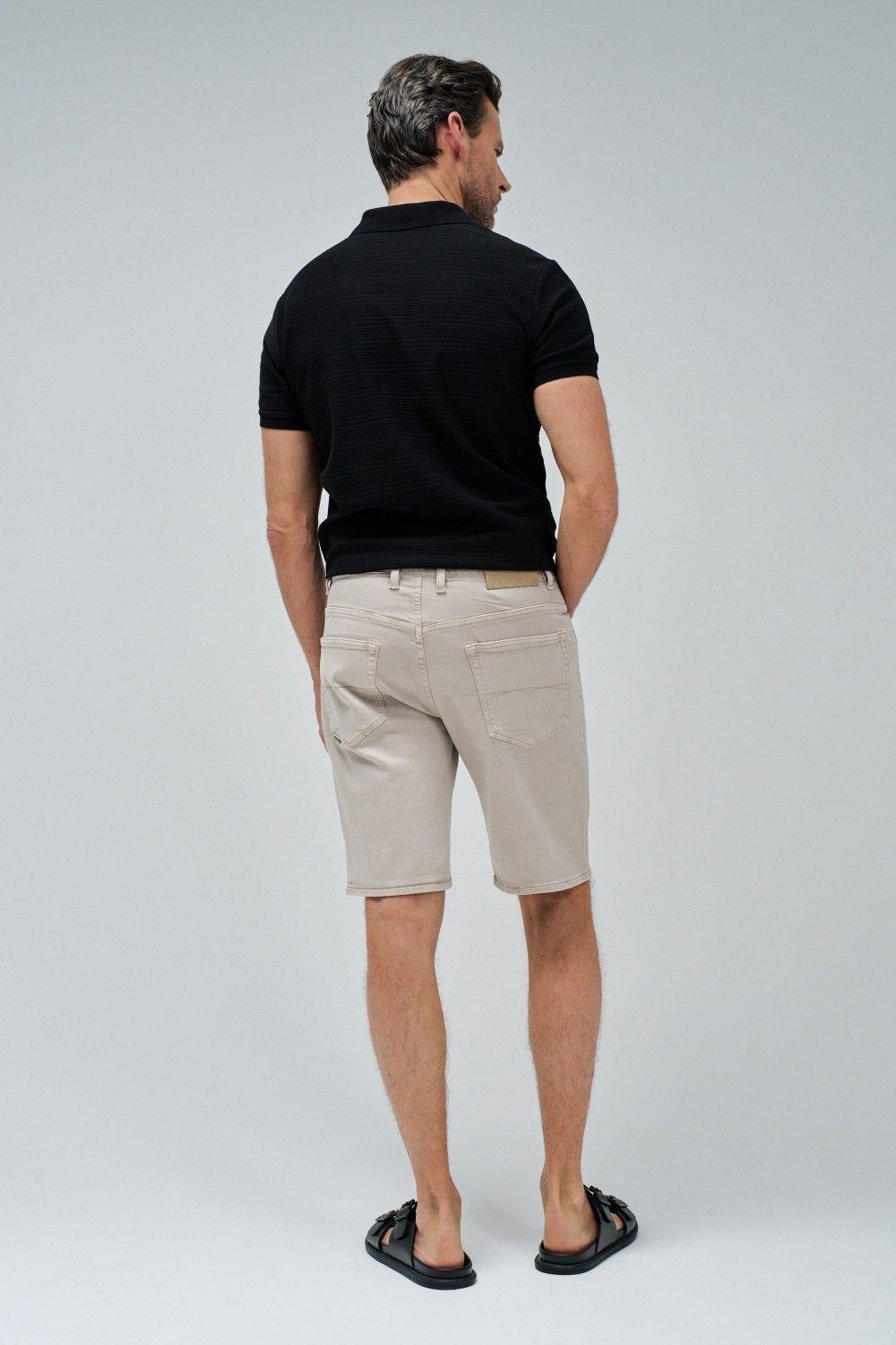BEIGE REGULAR S-ACTIV SHORTS WITH DRAWSTRING, , large image number 3