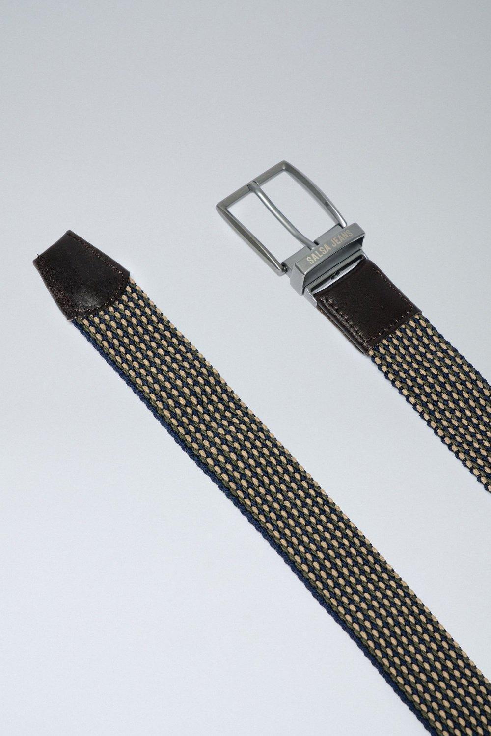 Braided Belt, Blue, large image number 4