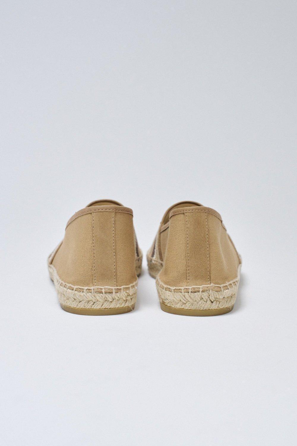 Beige Espadrilles With Stripes, , large image number 4