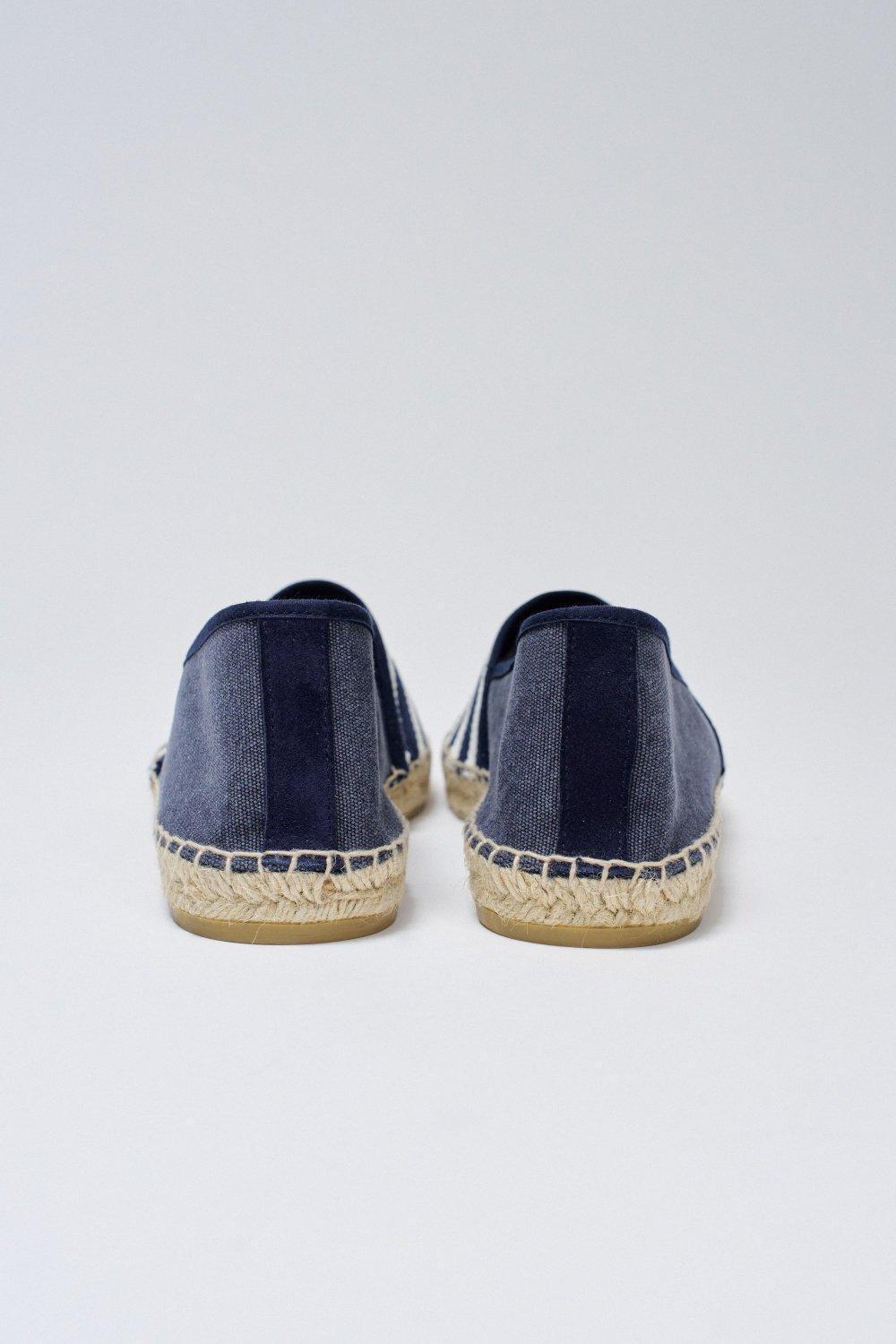 Espadrilles With Stripes, Navy, large image number 4