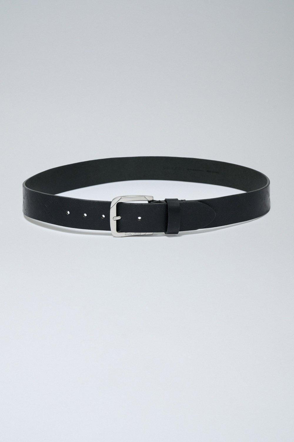 Black Leather Belt, , large image number 0
