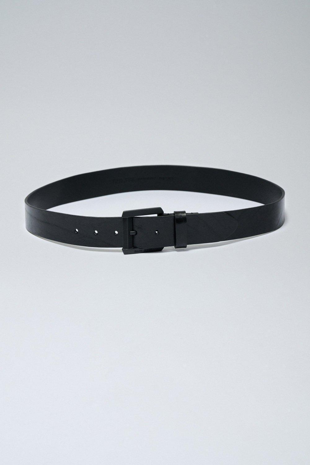 Leather Belt, Black, medium