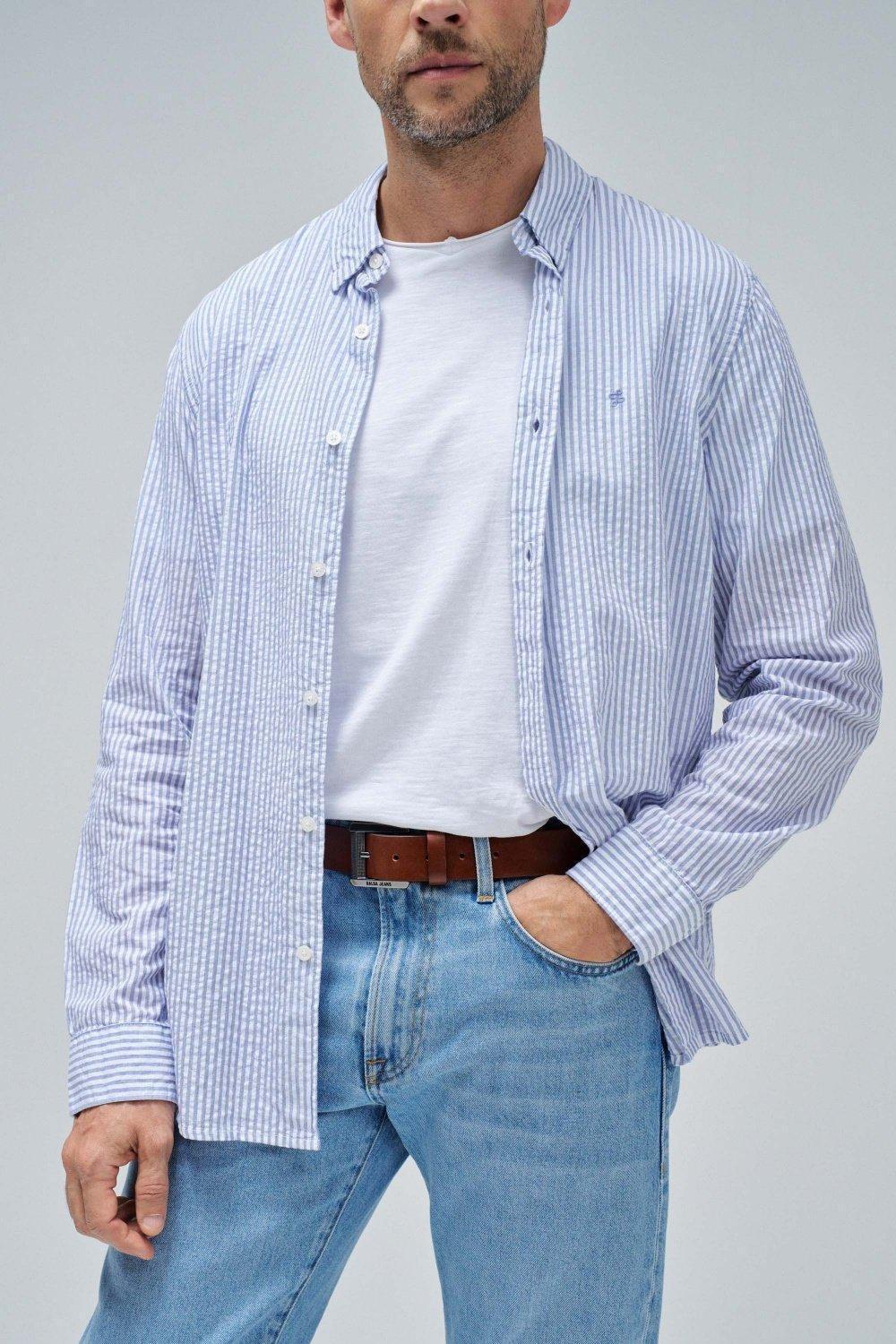 Leather Belts , Brown, large image number 1