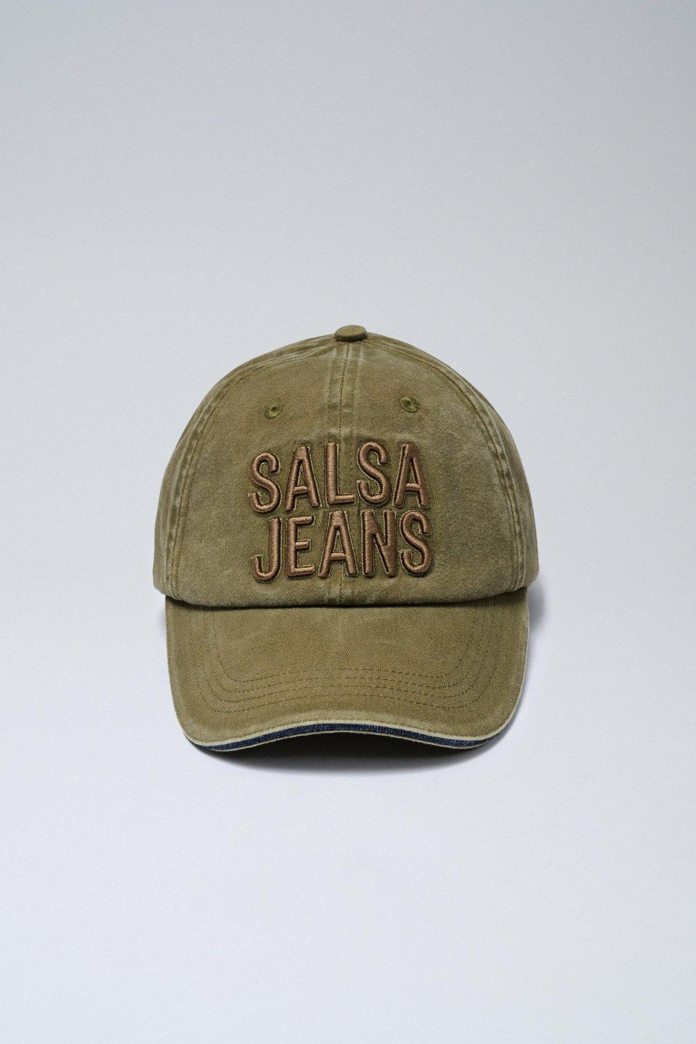 Green Embroidered Baseball Cap, , medium