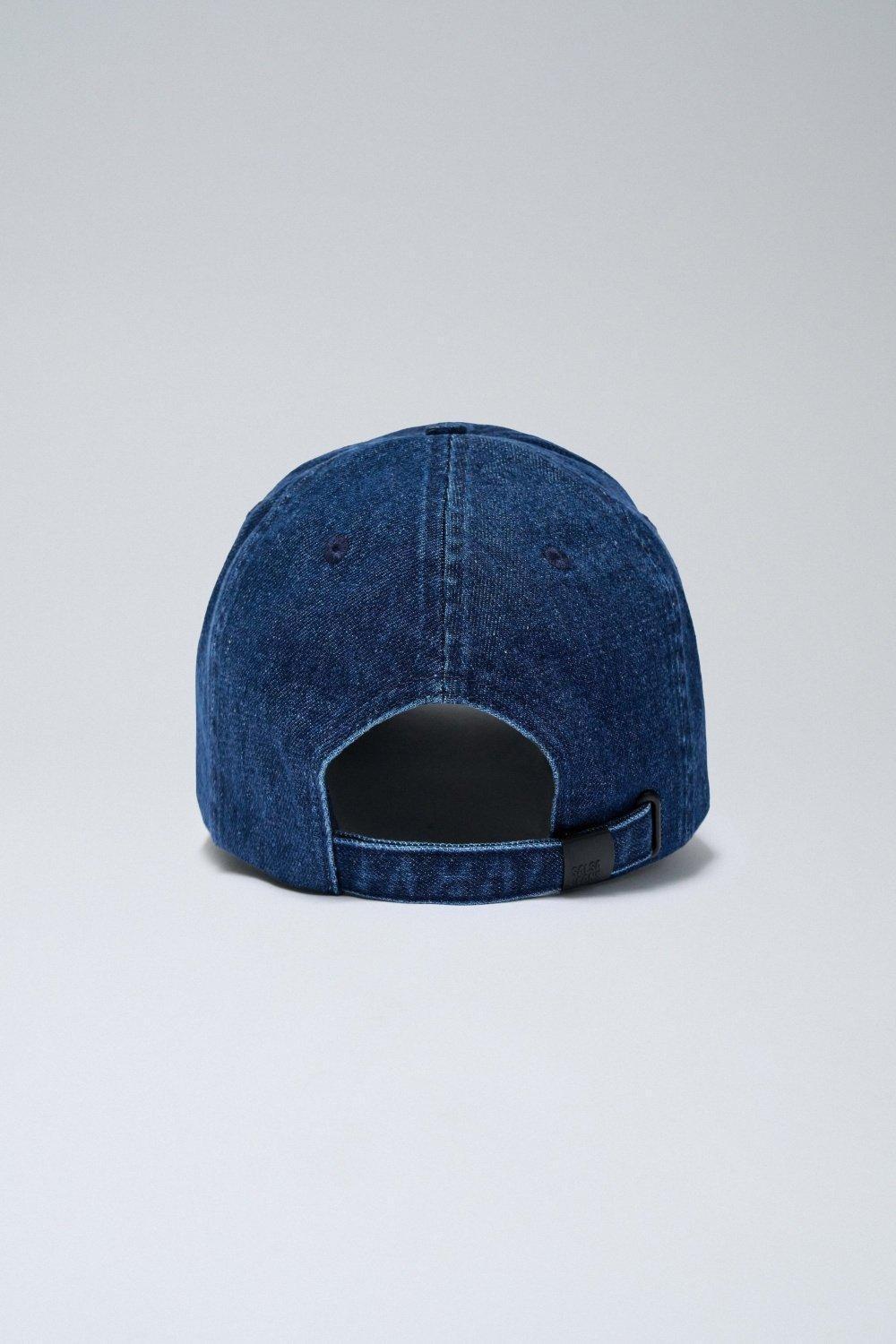 Denim Cap With Branding, Navy, large image number 3
