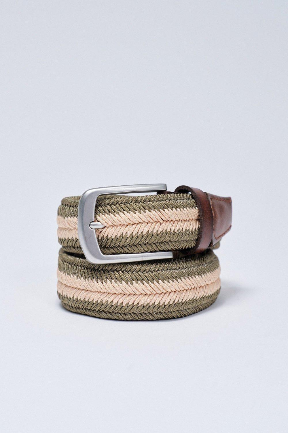 BLUE RAFFIA BELT, , large image number 3