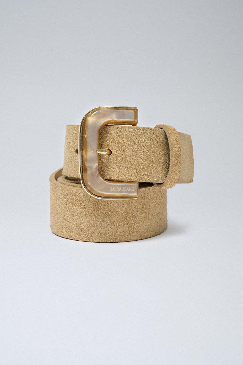 Brown Suede Belt, , large image number 2