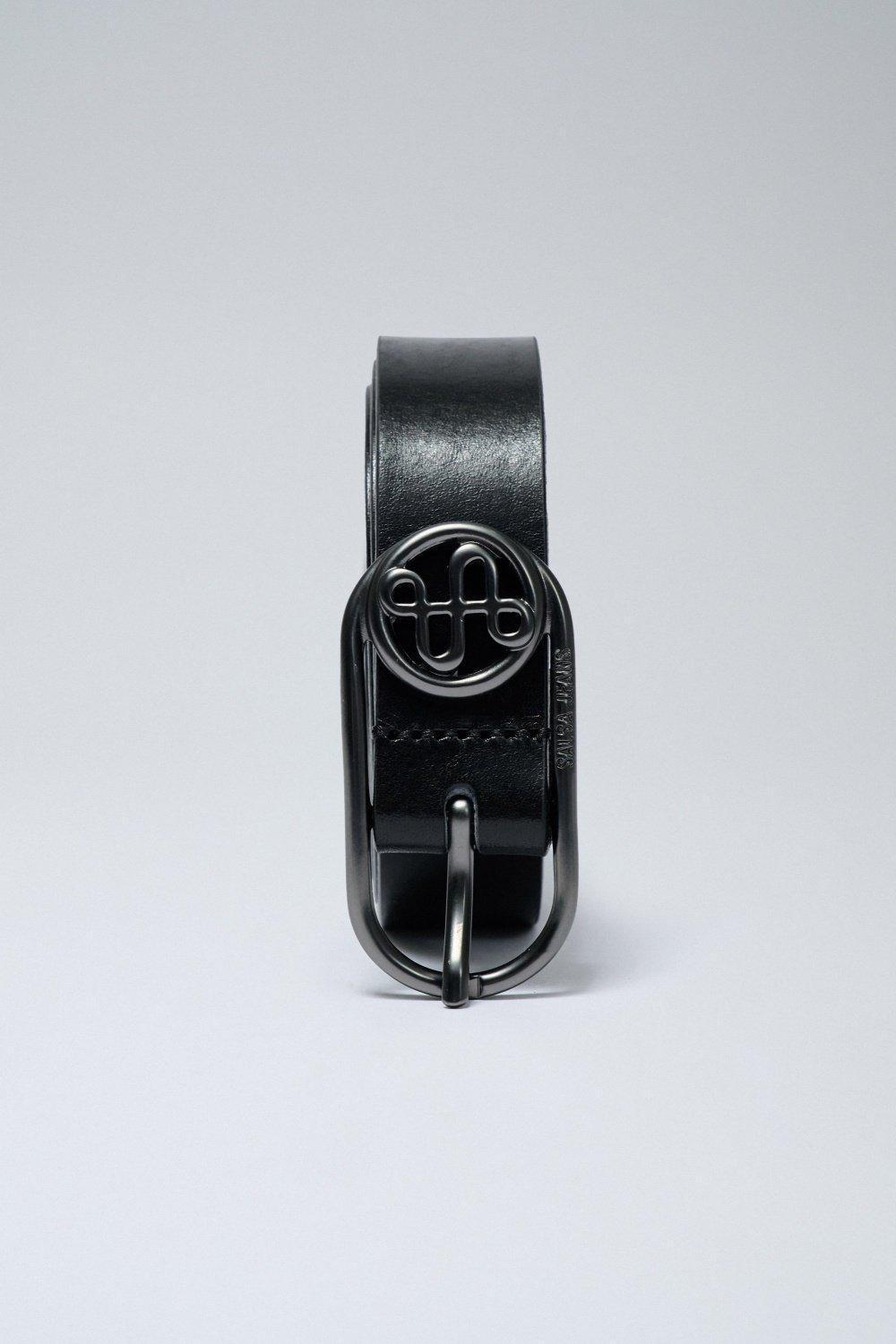 Leather Belt With Branding, 2101_000, large image number 3