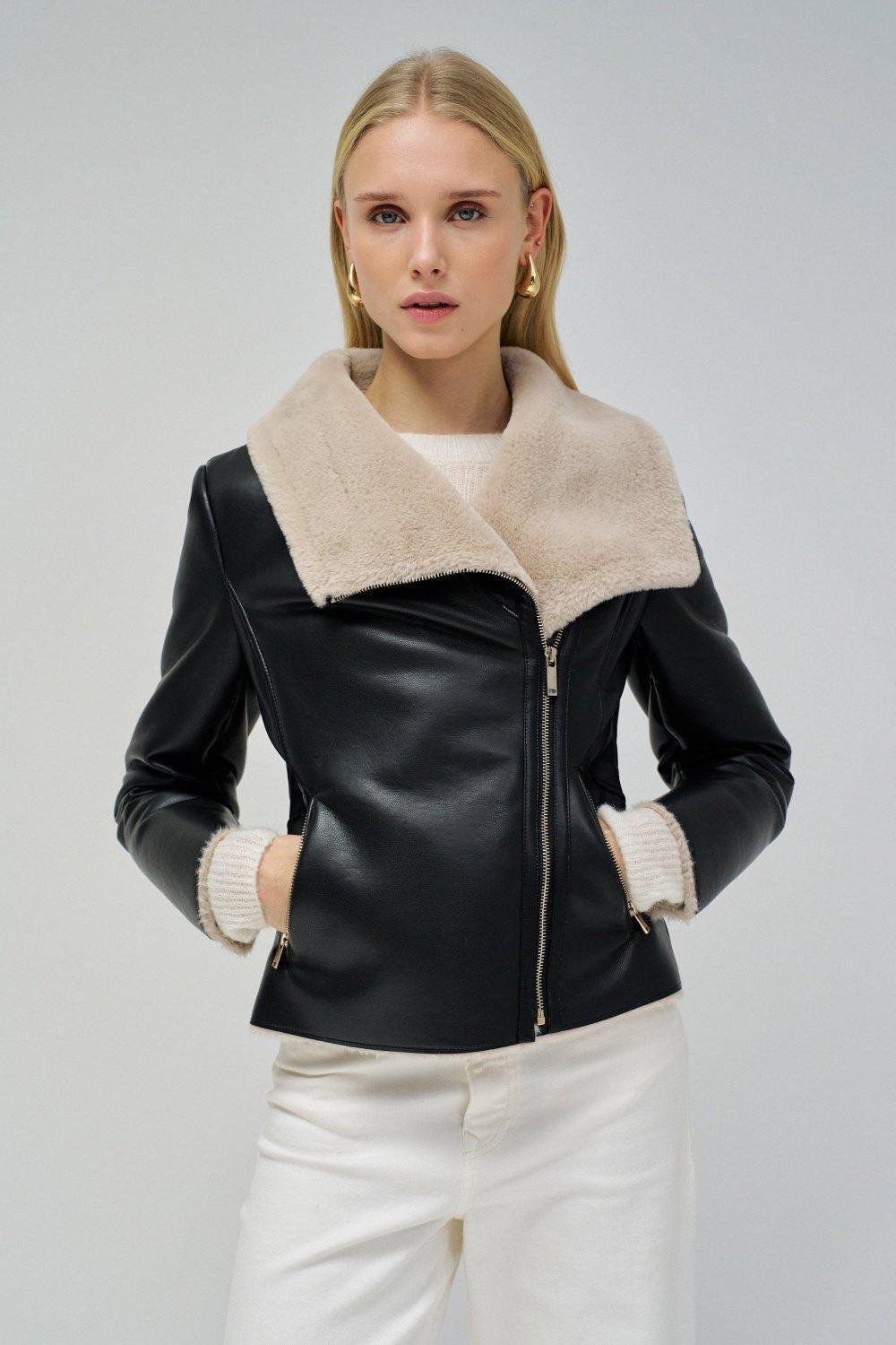 Black Fur Jacket, , medium