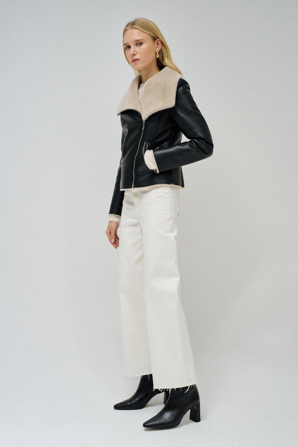 Black Fur Jacket, , large image number 2