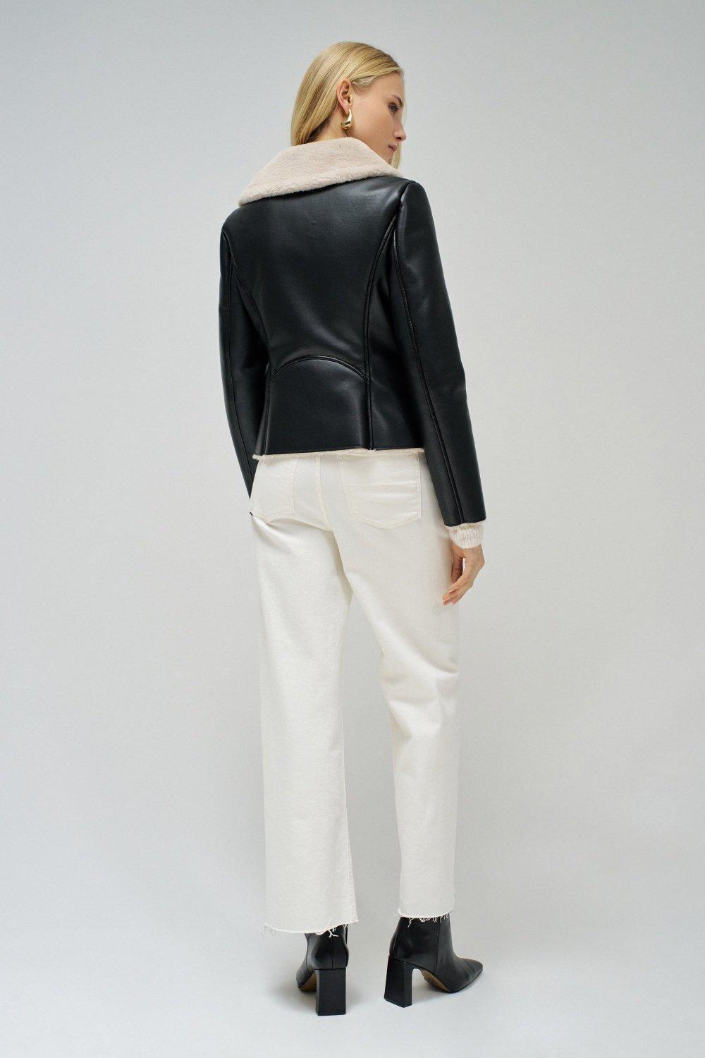 Black Fur Jacket, , large image number 3