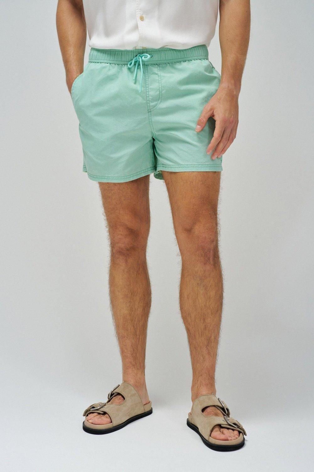 Green Swim Shorts, , medium