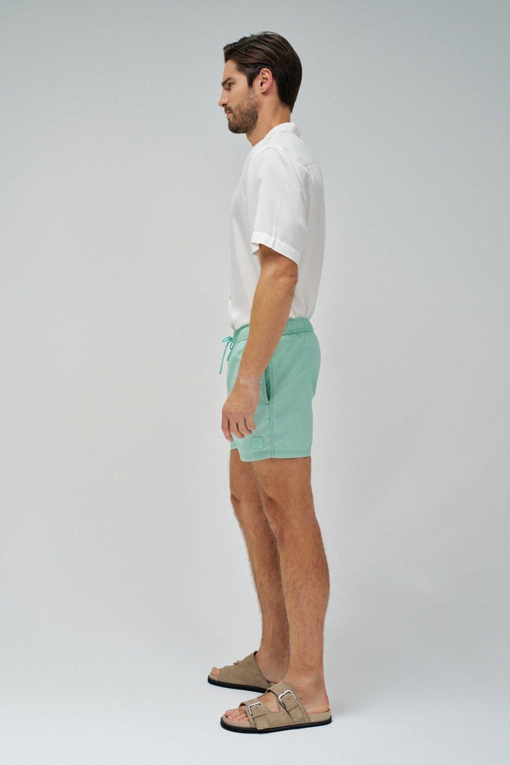 Swim Shorts, Green, medium