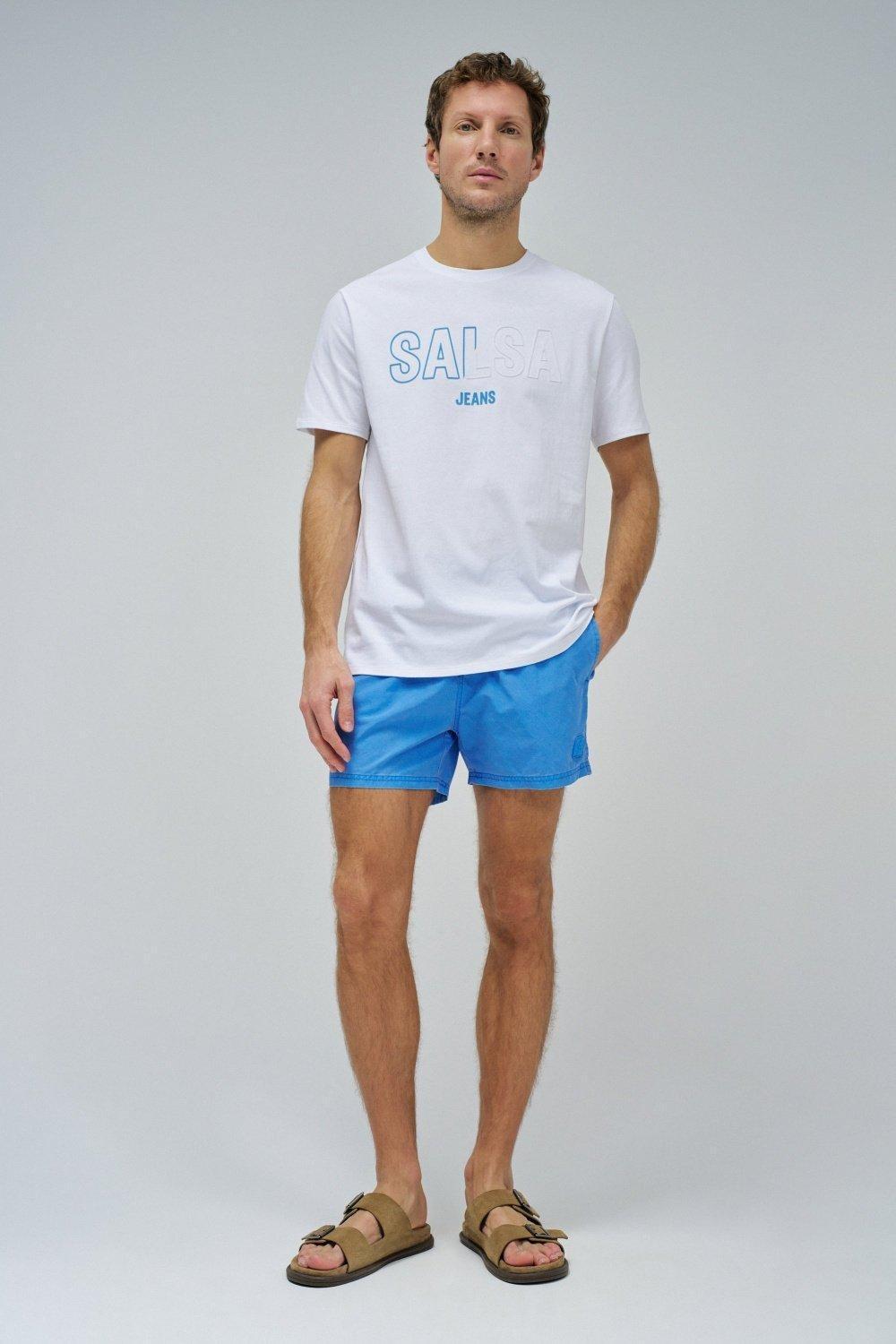 Swim Shorts, Blue, medium