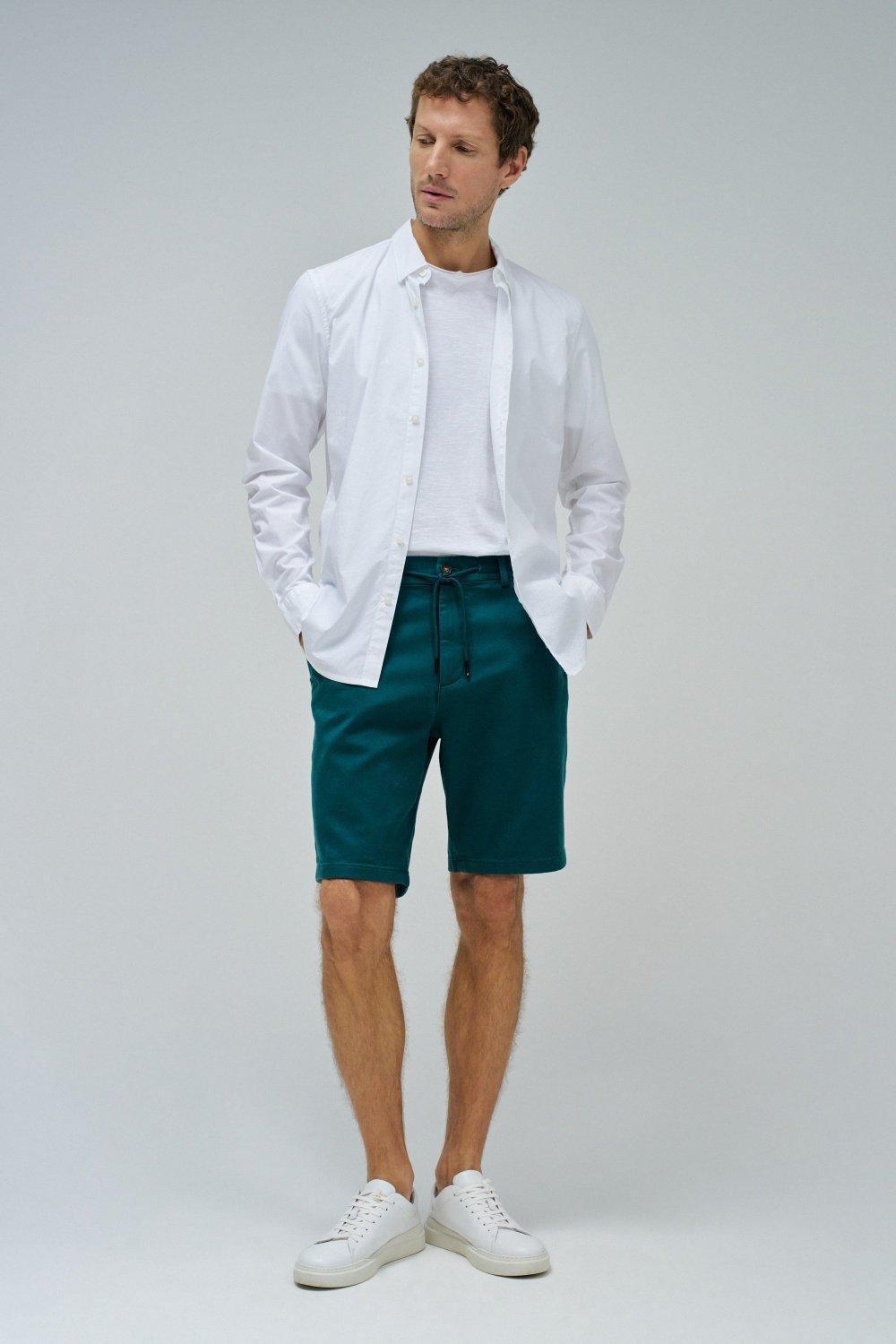 Solid Lounge Shorts, Green, medium