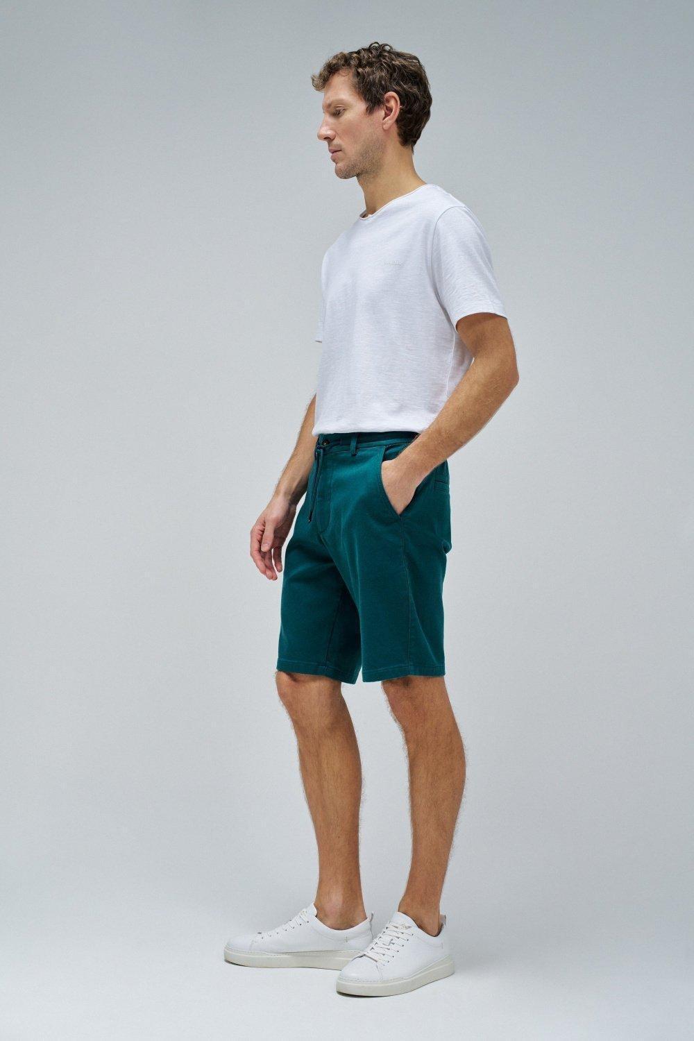 Solid Lounge Shorts, Green, large image number 2